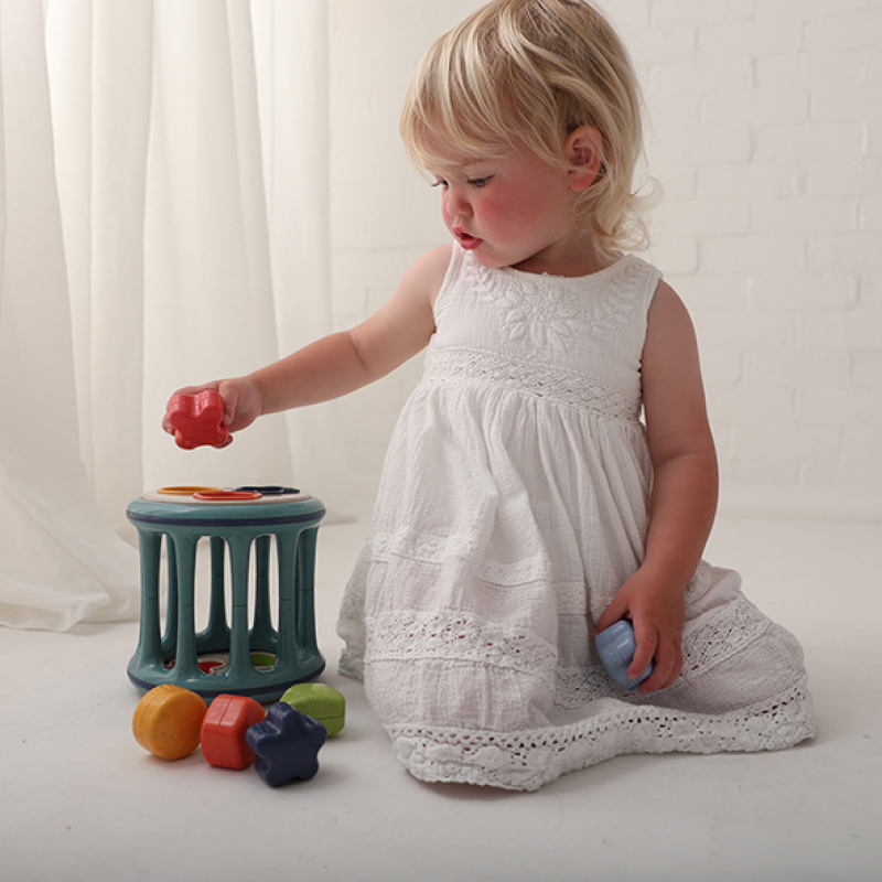 Tolo toys rolling shape sorter deals